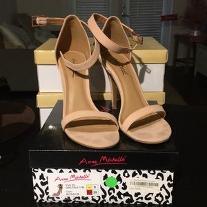 Nude heels. Size 9.